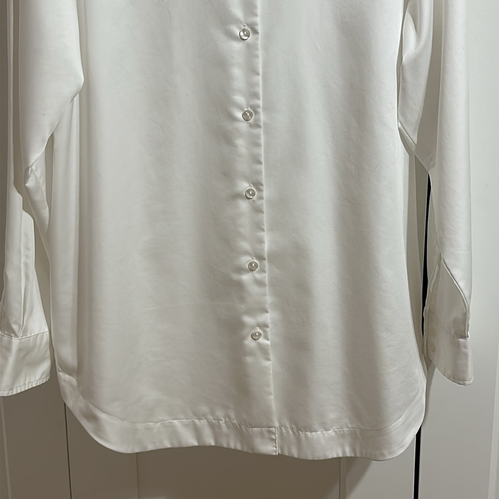 Pendleton White Button Down Shirt - Beautiful Sof… - image 3
